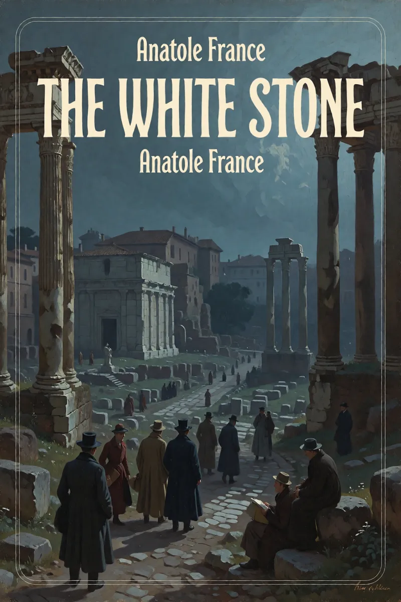 Cover of The White Stone by Anatole France