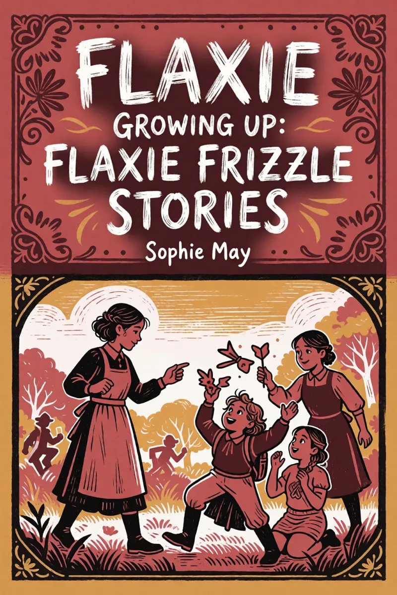 Cover of Flaxie Growing Up: Flaxie Frizzle Stories by Sophie May