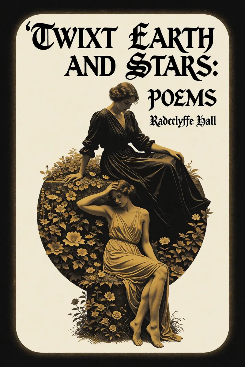Cover of 'Twixt Earth and Stars: Poems by Radclyffe Hall