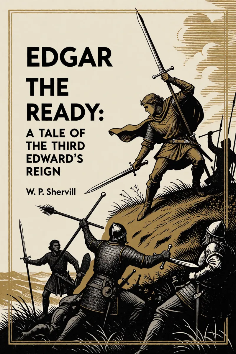 Cover of Edgar the Ready: A Tale of the Third Edward's Reign by W. P. Shervill