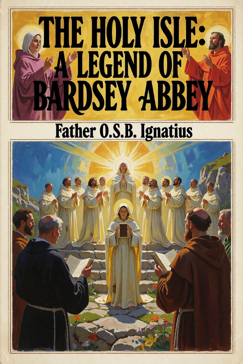 Cover of The Holy Isle: A Legend of Bardsey Abbey by Father O.S.B. Ignatius