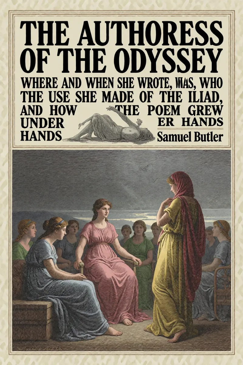 Cover of The Authoress of the Odyssey: Where and when she wrote, who she was, the use she made of the Iliad, and how the poem grew under her hands by Samuel Butler