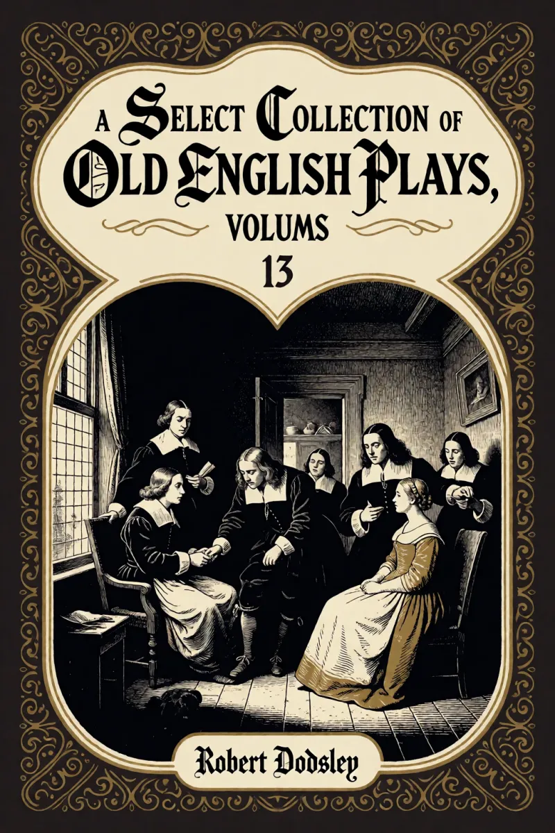 Cover of A Select Collection of Old English Plays, Volume 13 by Robert Dodsley