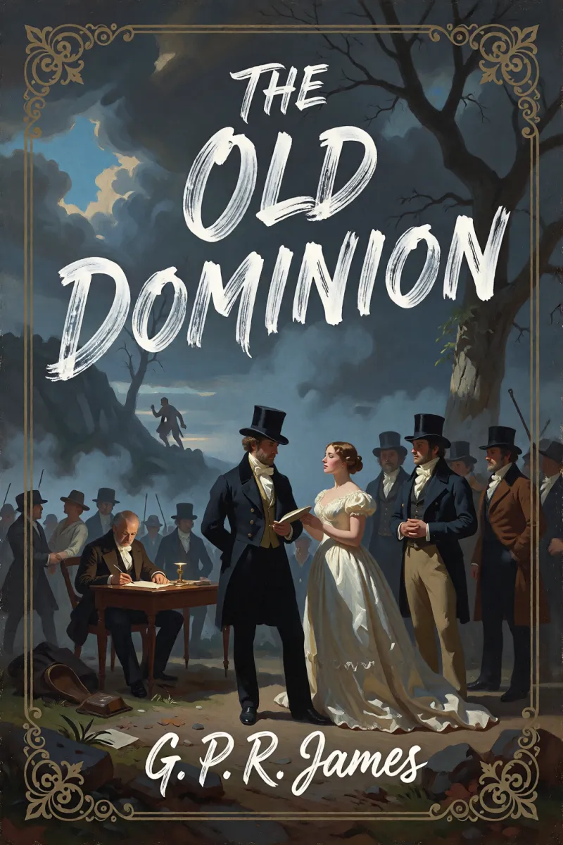 Cover of The Old Dominion by G. P. R. James
