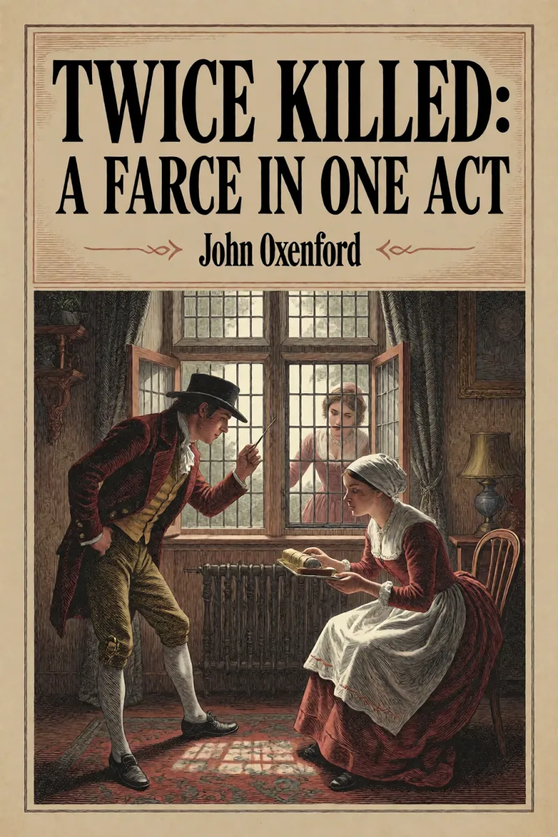 Cover of Twice Killed: A Farce in One Act by John Oxenford