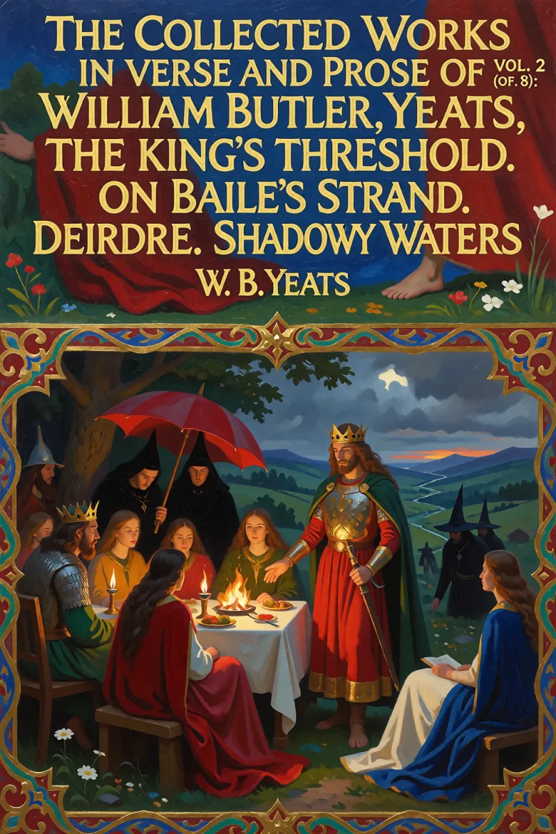 Cover of The Collected Works in Verse and Prose of William Butler Yeats, Vol. 2 (of 8): The King's Threshold. On Baile's Strand. Deirdre. Shadowy Waters by W. B. Yeats