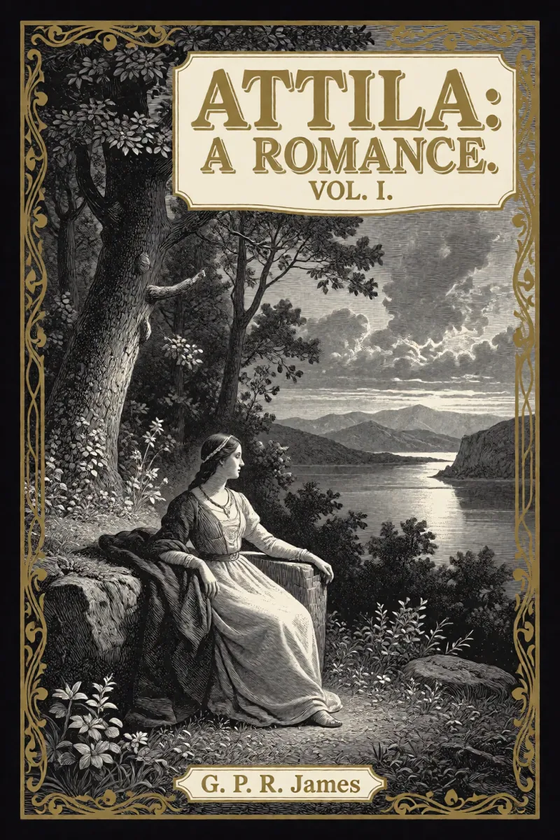 Cover of Attila: A Romance. Vol. I. by G. P. R. James