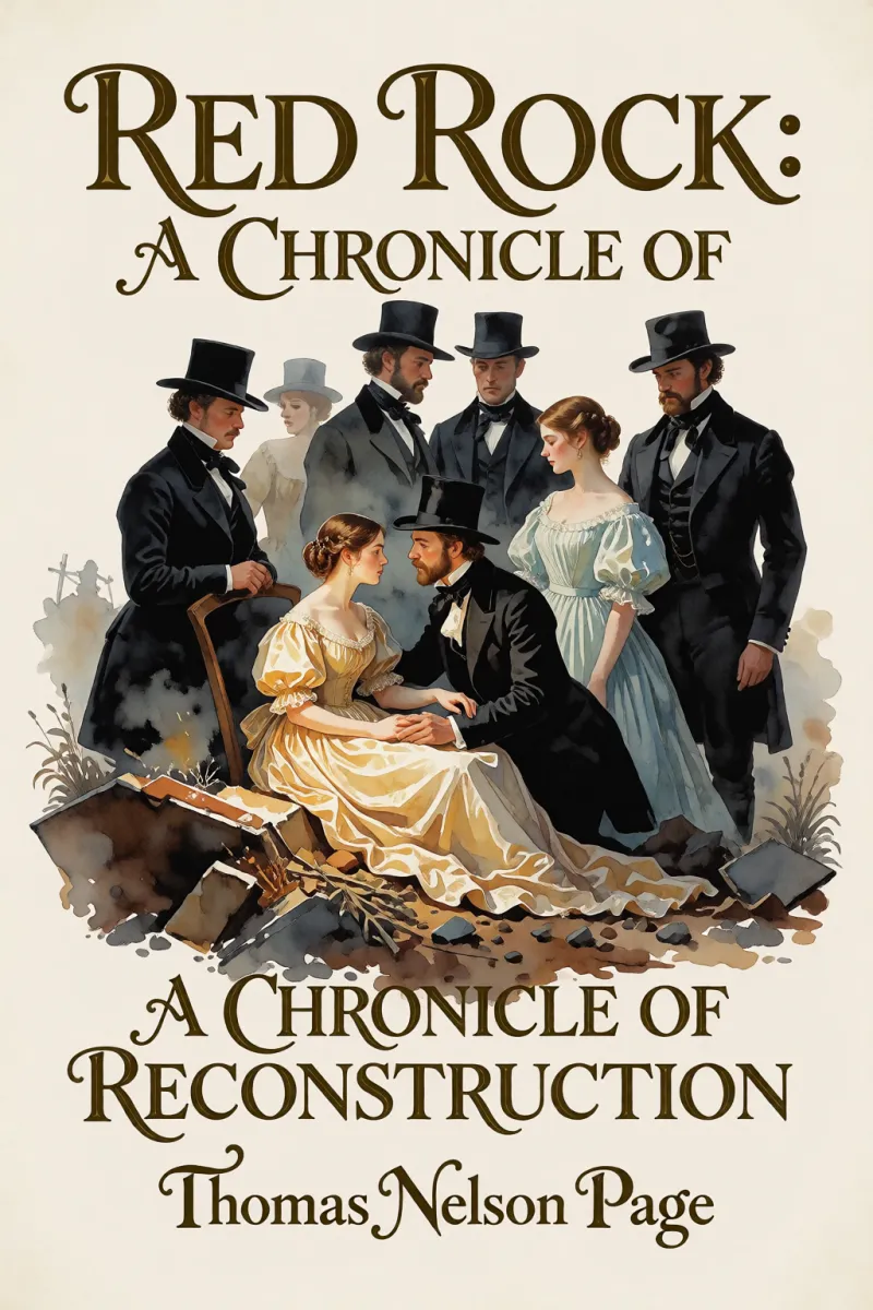 Cover of Red Rock: A Chronicle of Reconstruction by Thomas Nelson Page