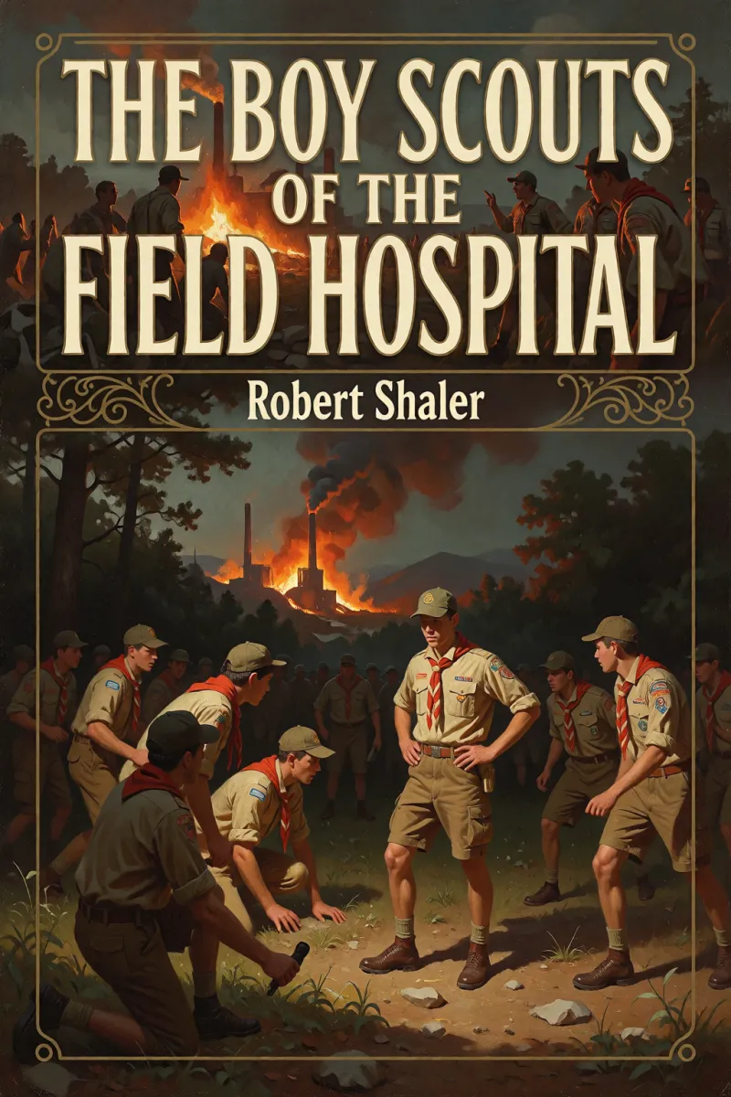 Cover of The Boy Scouts of the Field Hospital by Robert Shaler