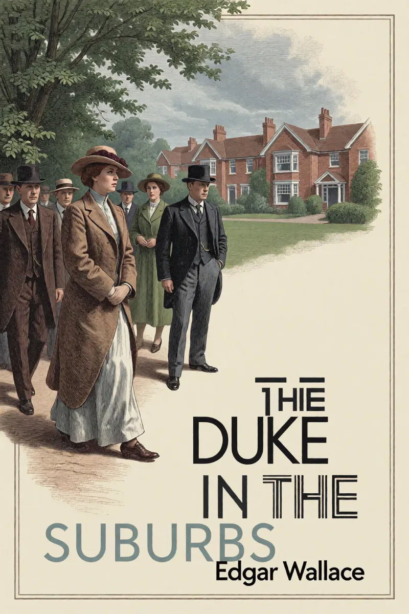 Cover of The Duke in the Suburbs by Edgar Wallace