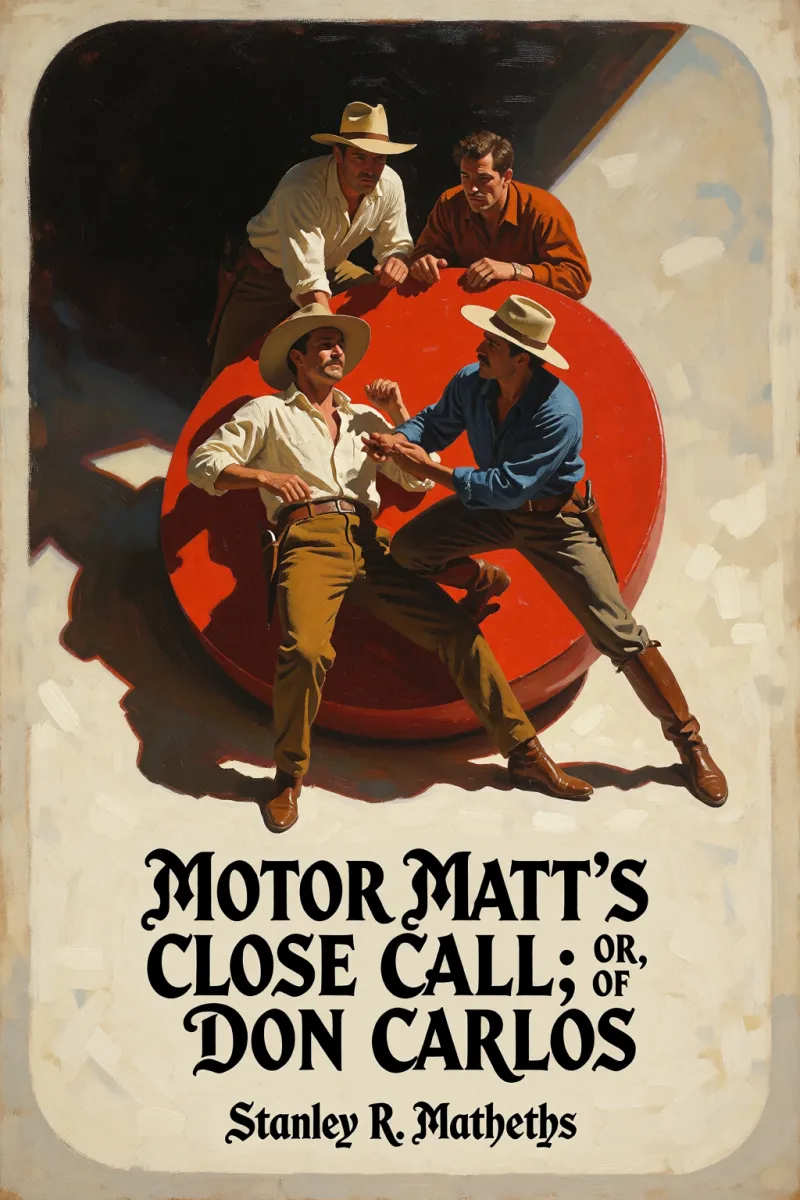 Cover of Motor Matt's Close Call; or, The Snare of Don Carlos by Stanley R. Matthews