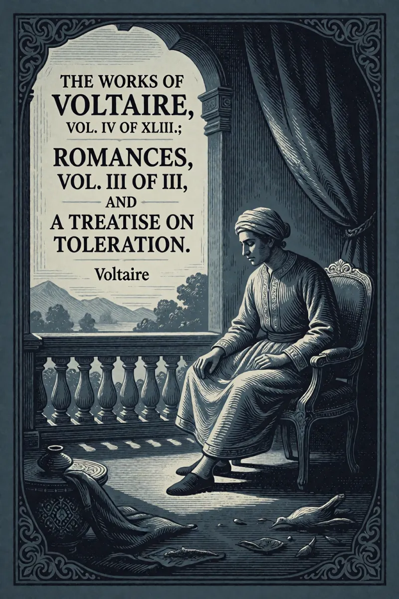 Cover of The Works of Voltaire, Vol. IV of XLIII.: Romances, Vol. III of III, and A Treatise on Toleration. by Voltaire