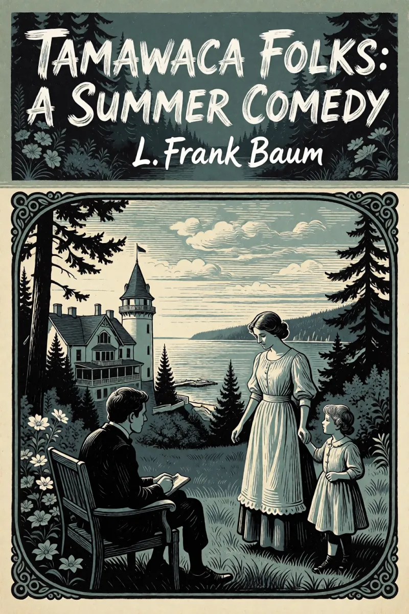 Cover of Tamawaca Folks: A Summer Comedy by L. Frank Baum