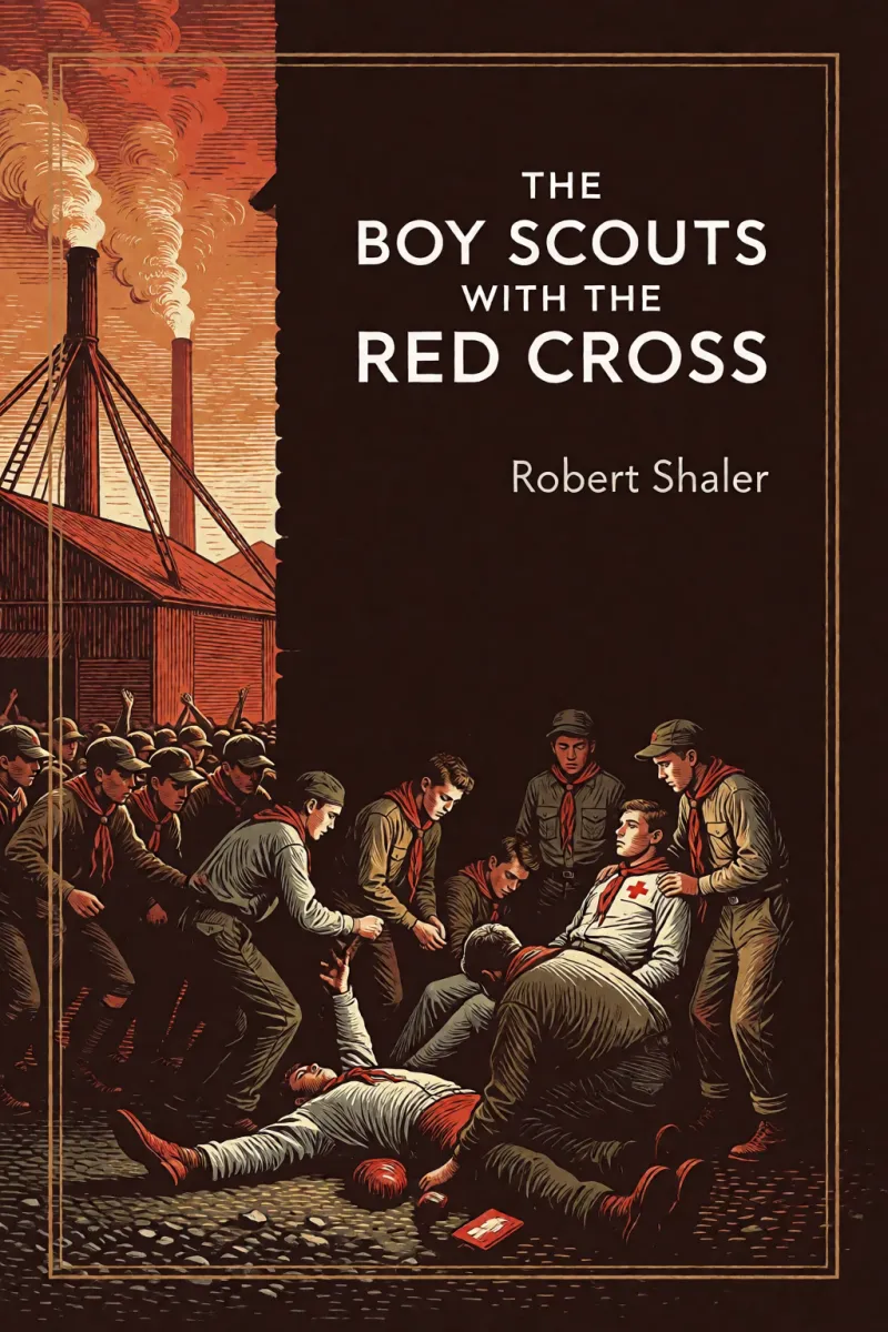 Cover of The Boy Scouts with the Red Cross by Robert Shaler