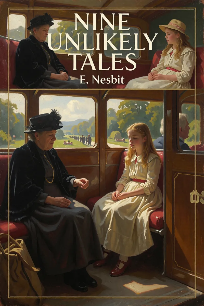Cover of Nine Unlikely Tales by E. Nesbit