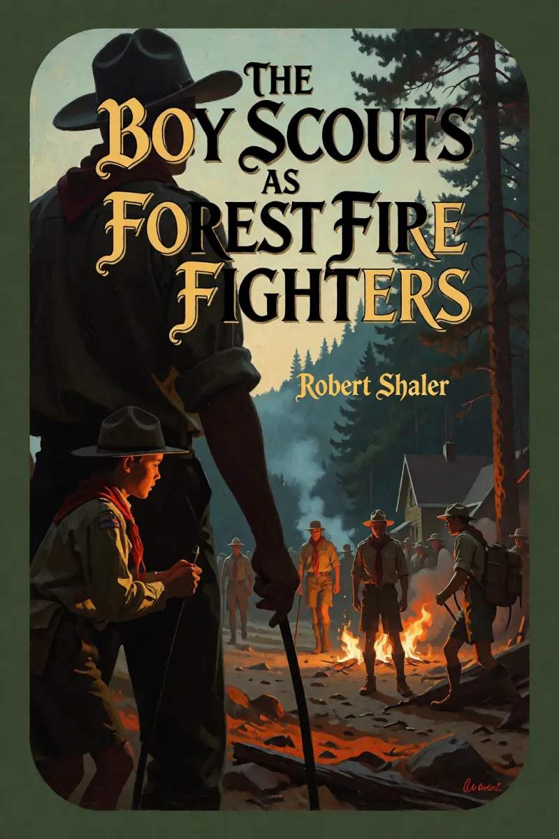 Cover of The Boy Scouts as Forest Fire Fighters by Robert Shaler