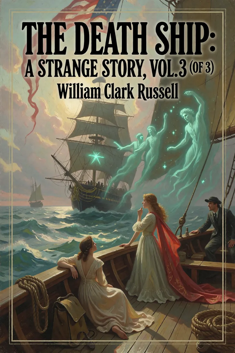 Cover of The Death Ship: A Strange Story, Vol. 3 (of 3) by William Clark Russell