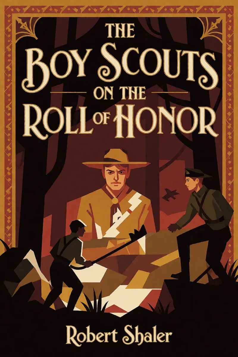 Cover of The Boy Scouts on the Roll of Honor by Robert Shaler