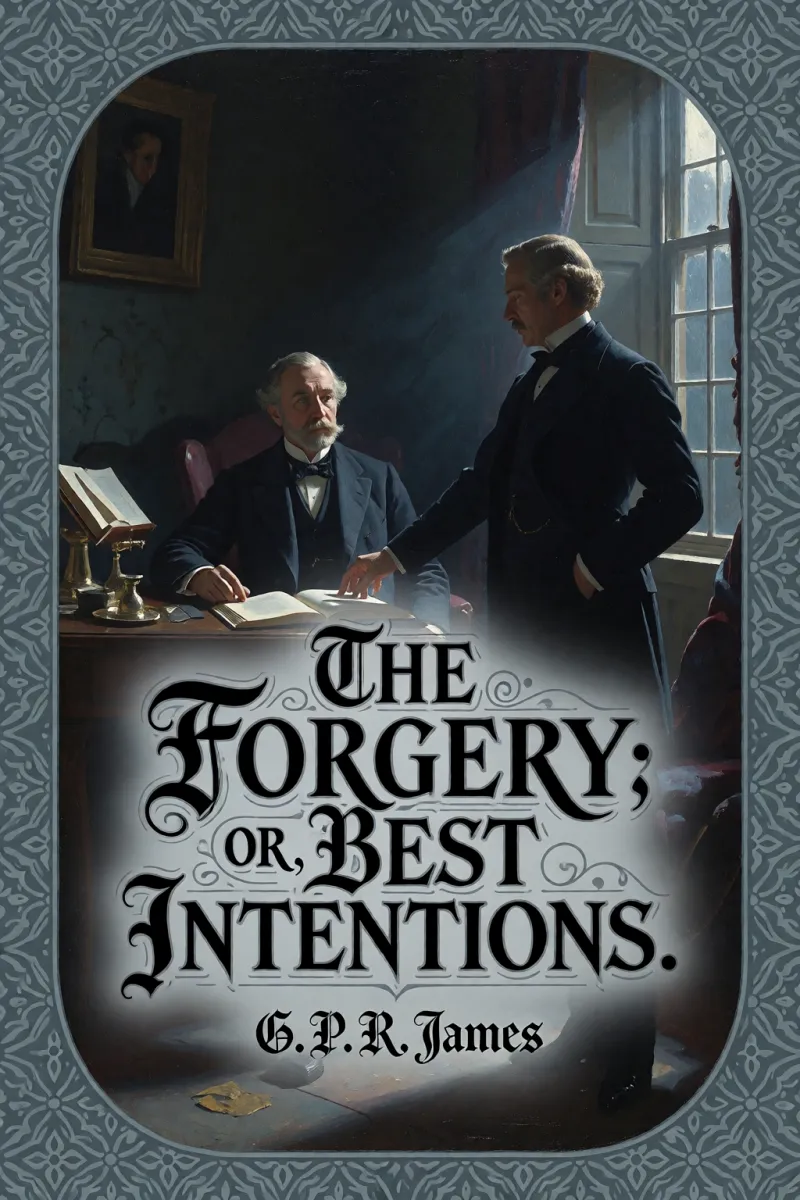 Cover of The Forgery; or, Best Intentions. by G. P. R. James