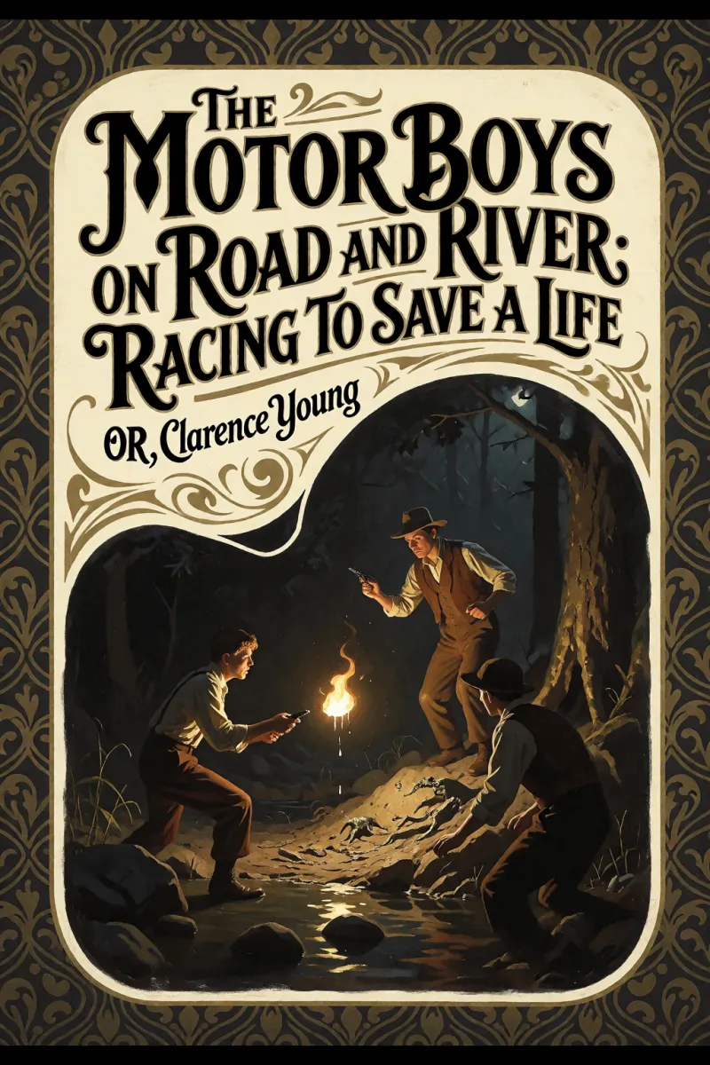 Cover of The Motor Boys on Road and River; Or, Racing To Save a Life by Clarence Young