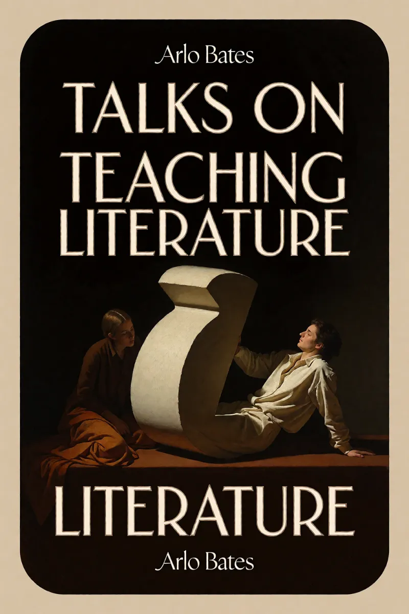 Cover of Talks on Teaching Literature by Arlo Bates