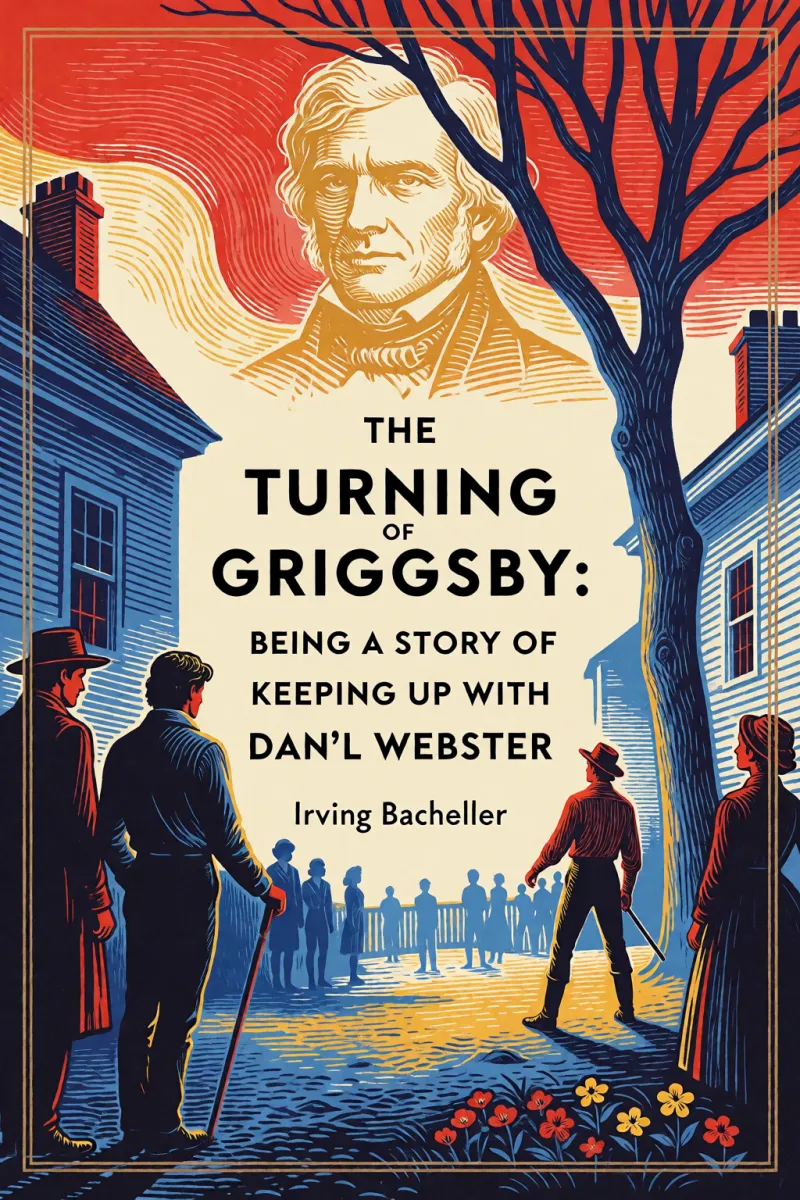 Cover of The Turning of Griggsby: Being a Story of Keeping up with Dan'l Webster by Irving Bacheller