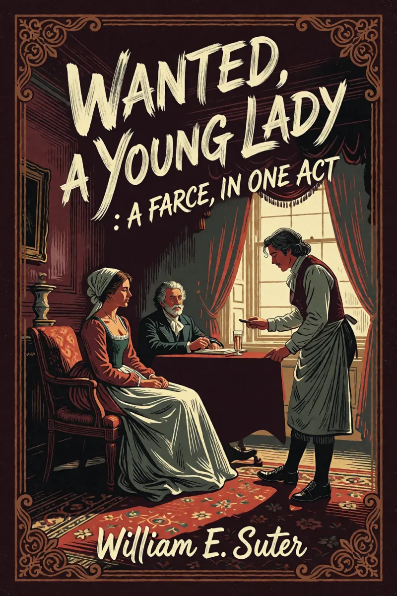 Cover of "Wanted, a Young Lady" : A Farce, in One Act by William E. Suter