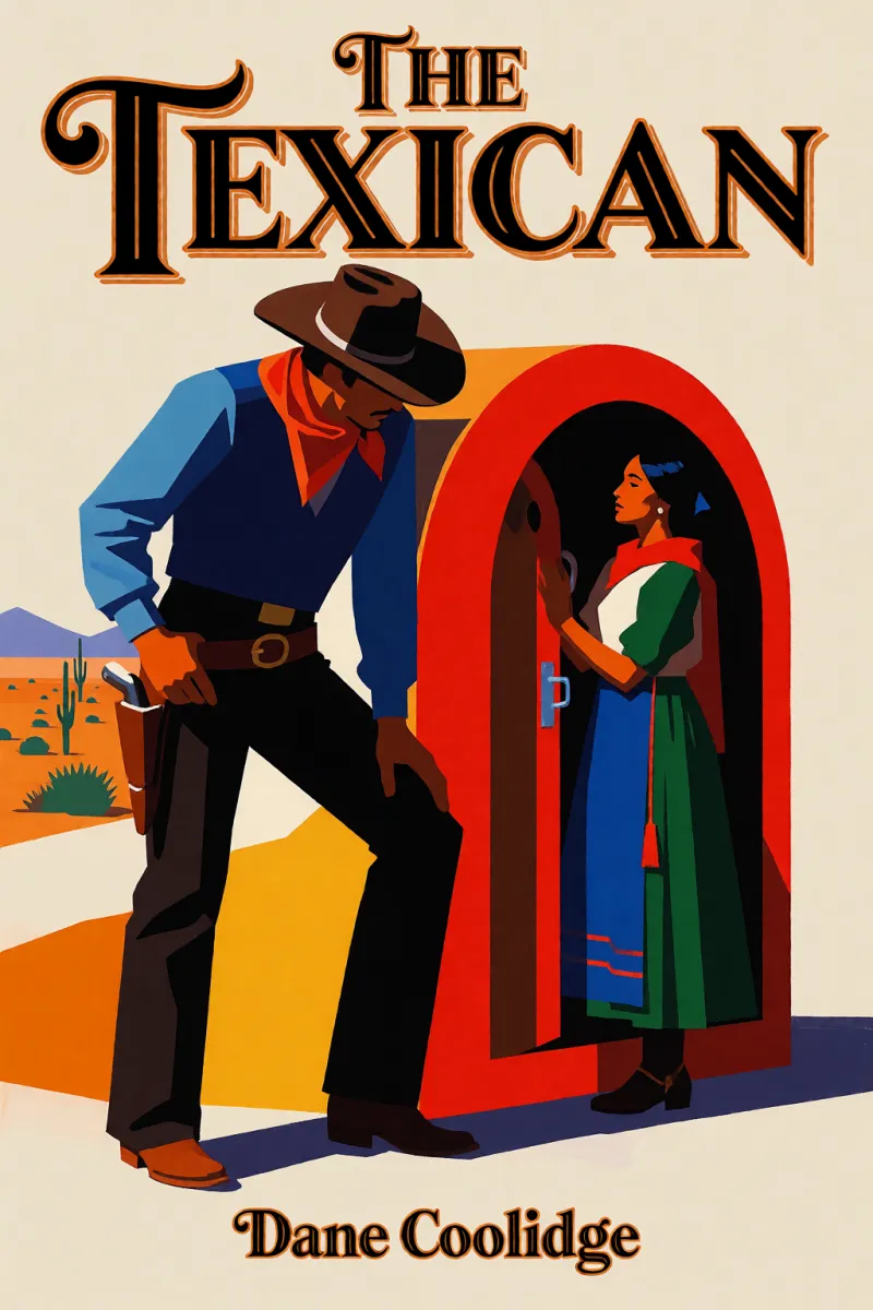Cover of The Texican by Dane Coolidge