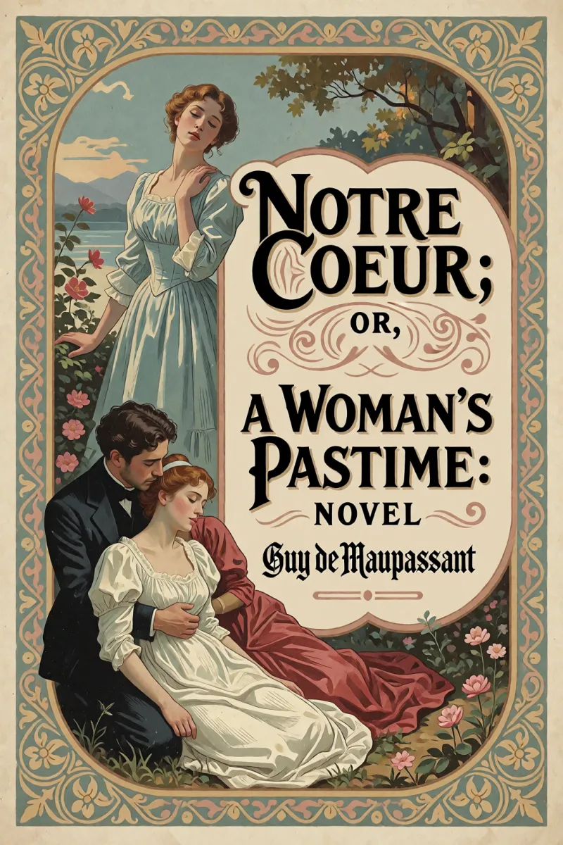 Cover of Notre Coeur; or, A Woman's Pastime: A Novel by Guy de Maupassant