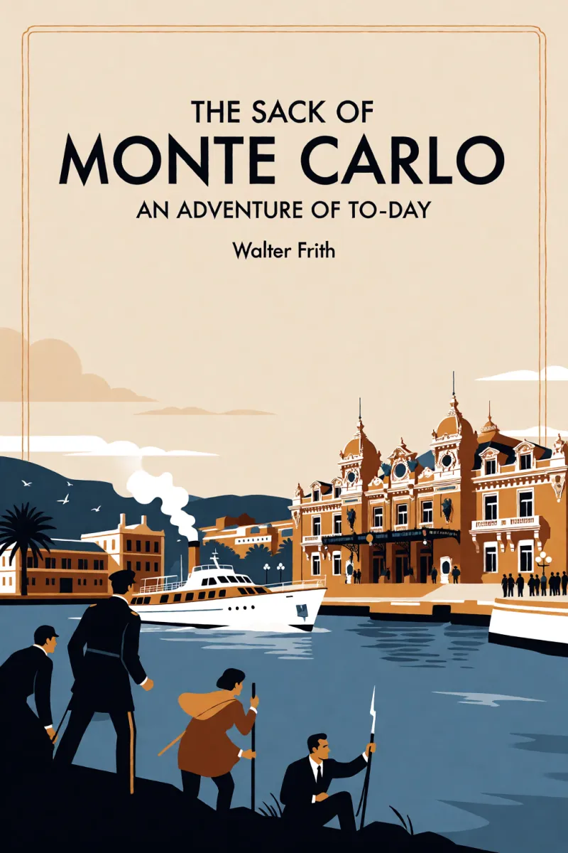 Cover of The Sack of Monte Carlo: An Adventure of To-day by Walter Frith