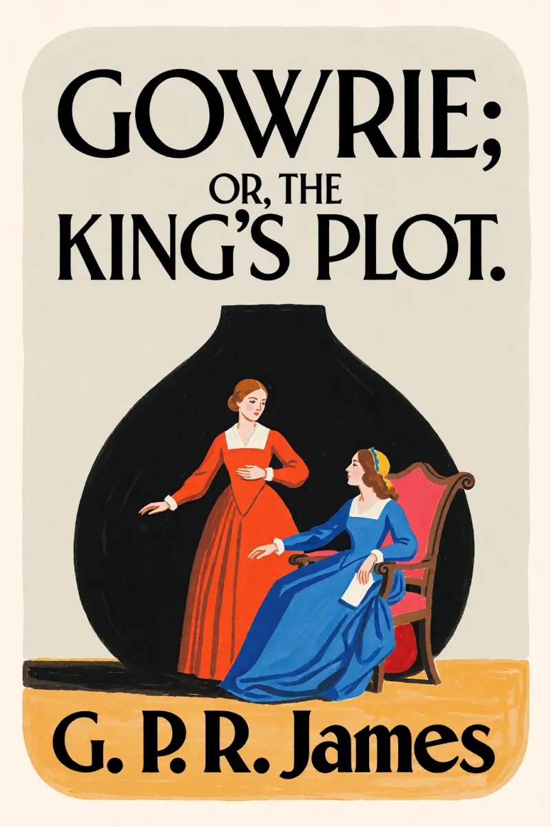 Cover of Gowrie; or, the King's Plot. by G. P. R. James