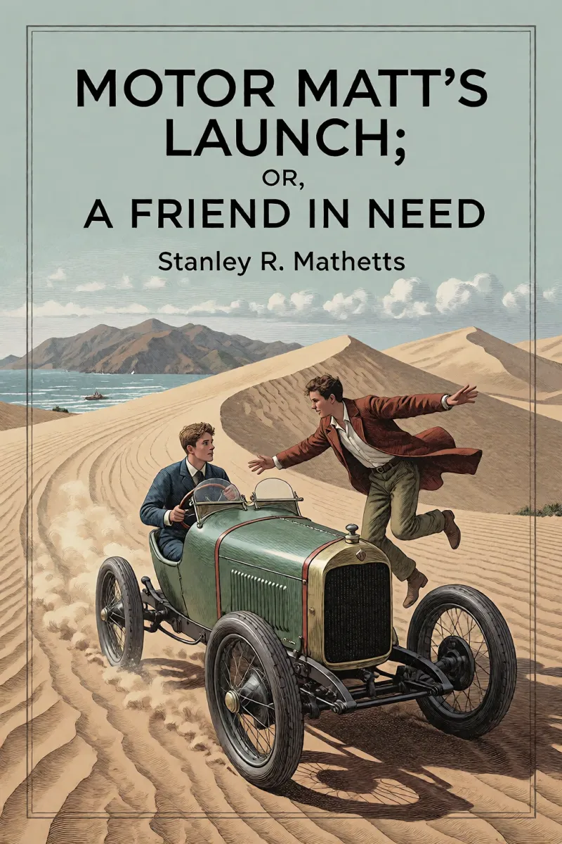 Cover of Motor Matt's Launch; or, A Friend in Need by Stanley R. Matthews