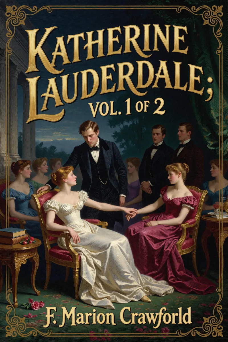 Cover of Katherine Lauderdale; Vol. 1 of 2 by F. Marion Crawford