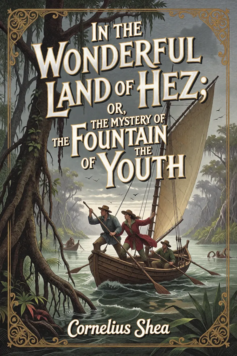 Cover of In the Wonderful Land of Hez; or, The Mystery of the Fountain of Youth by Cornelius Shea