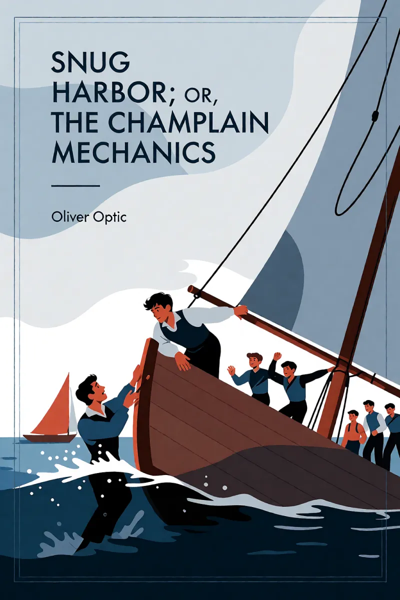 Cover of Snug Harbor; or, The Champlain Mechanics by Oliver Optic