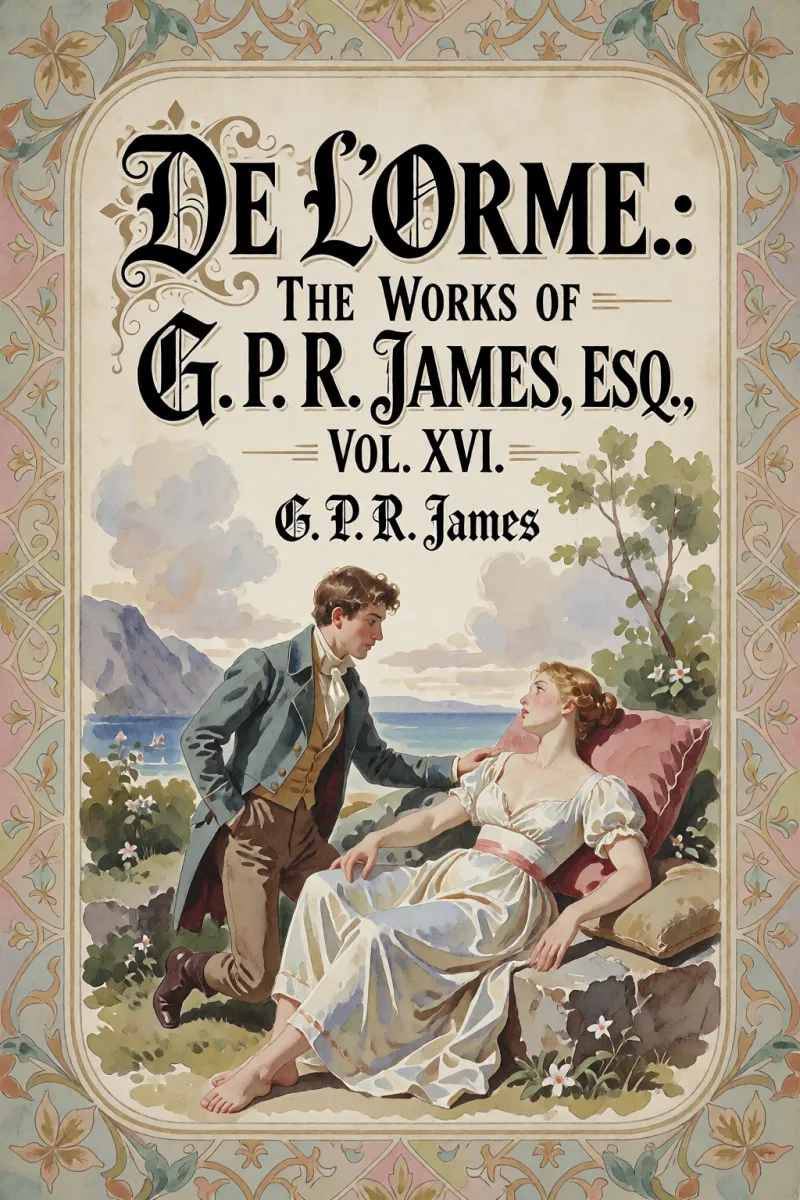 Cover of De L'Orme.: The Works of G. P. R. James, Esq., Vol. XVI. by G. P. R. James