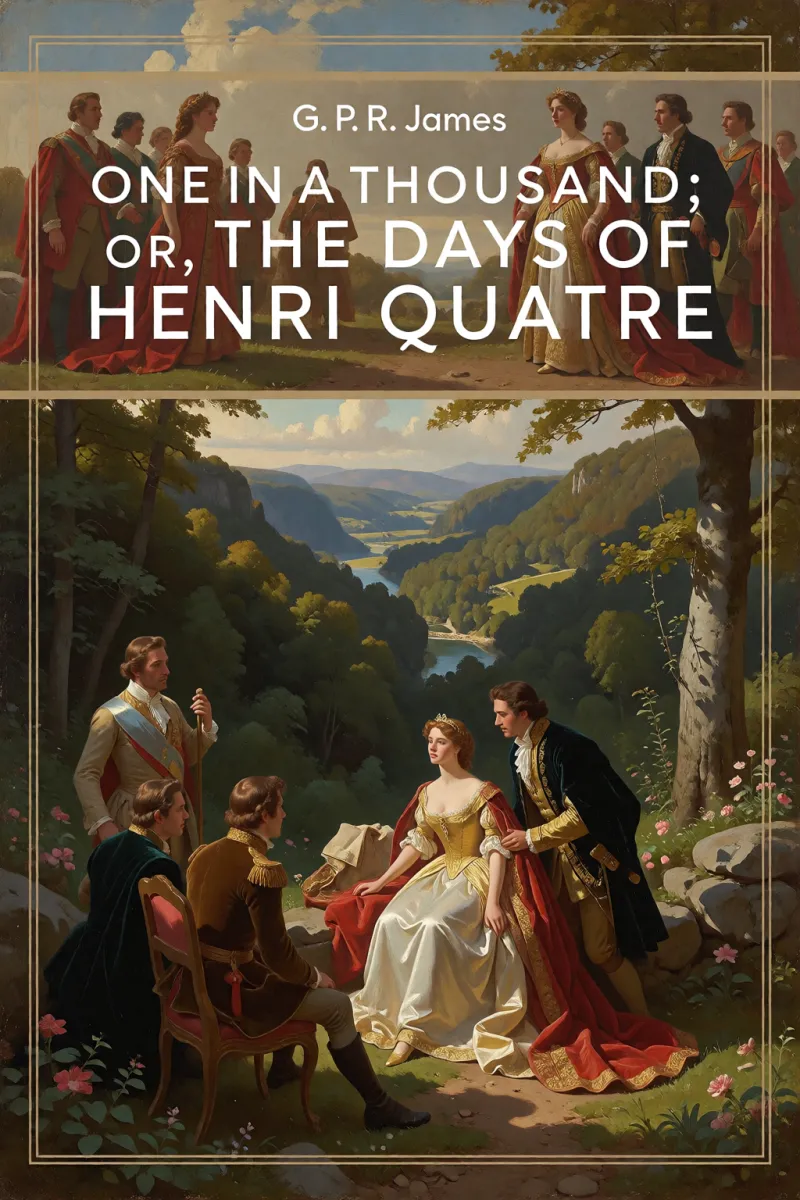 Cover of One in a Thousand; or, The Days of Henri Quatre by G. P. R. James