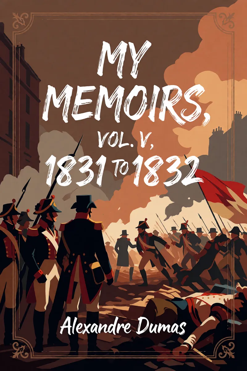 Cover of My Memoirs, Vol. V, 1831 to 1832 by Alexandre Dumas