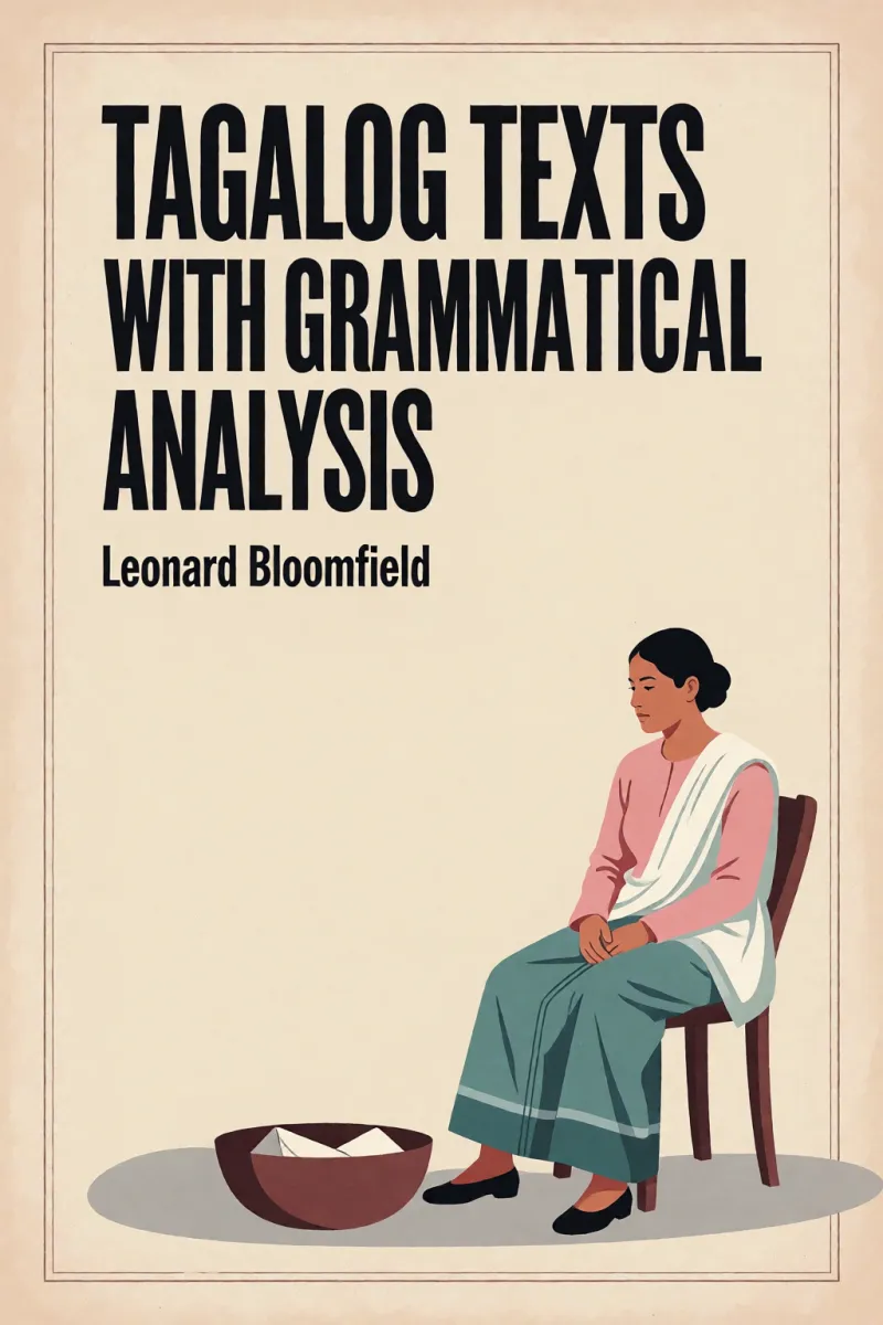 Cover of Tagalog Texts with Grammatical Analysis by Leonard Bloomfield