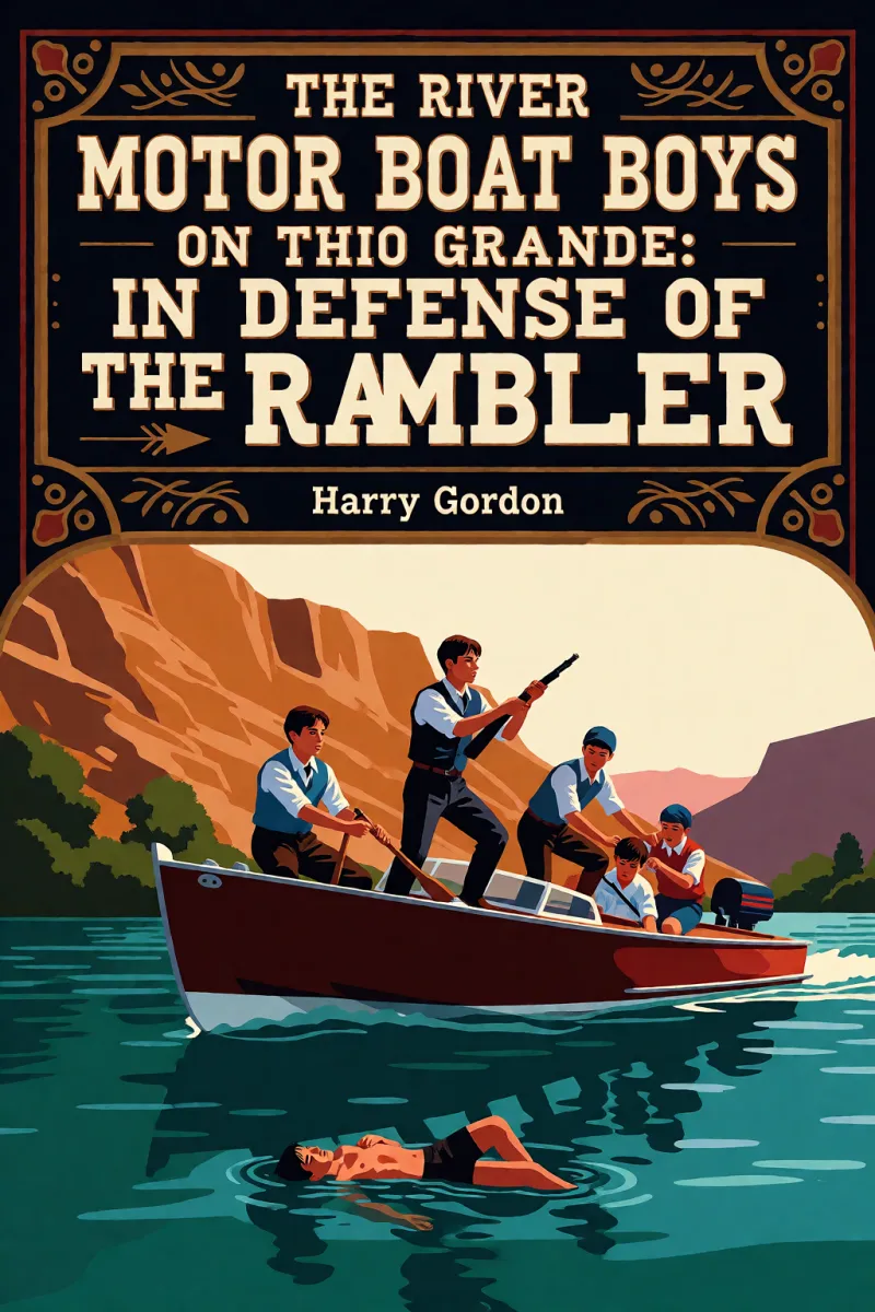 Cover of The River Motor Boat Boys on the Rio Grande: In Defense of the Rambler by Harry Gordon