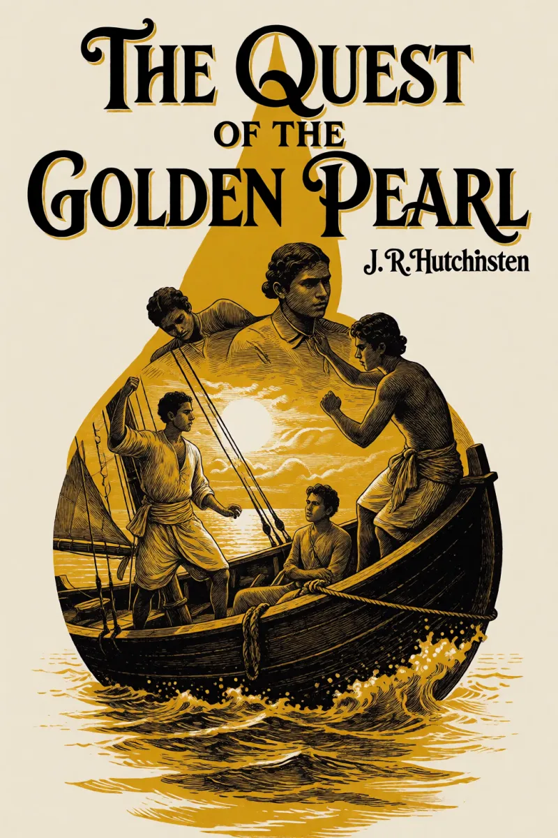 Cover of The Quest of the Golden Pearl by J. R. Hutchinson