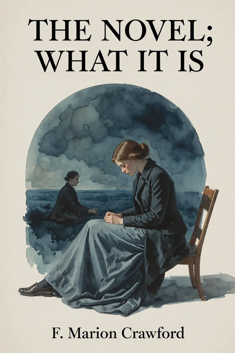Cover of The Novel; what it is by F. Marion Crawford