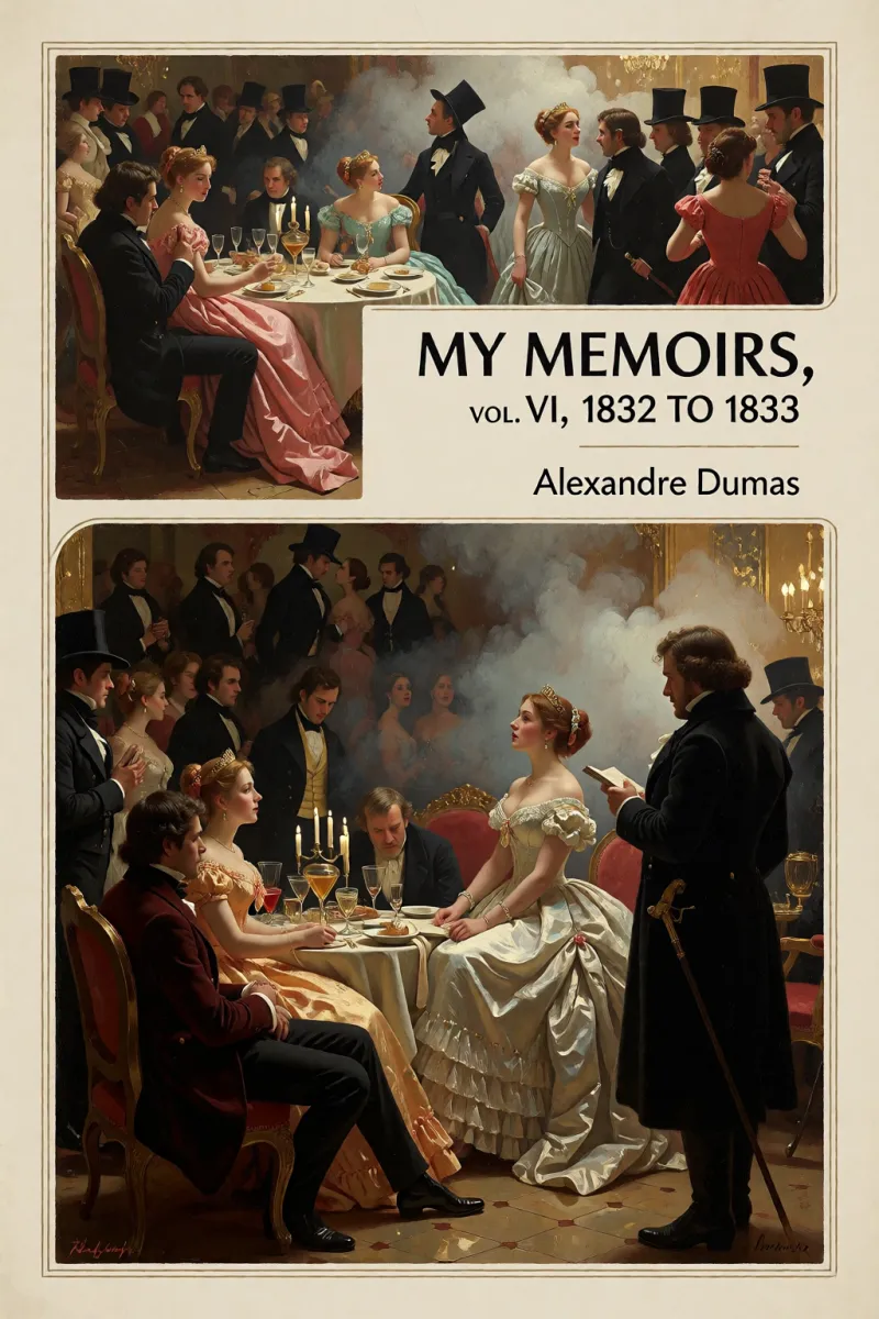 Cover of My Memoirs, Vol. VI, 1832 to 1833 by Alexandre Dumas
