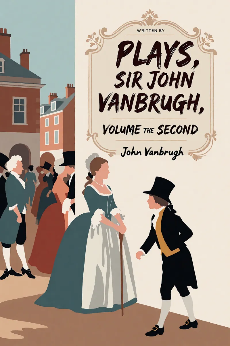Cover of Plays, written by Sir John Vanbrugh, volume the second by John Vanbrugh