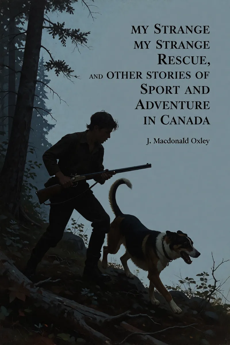 Cover of My Strange Rescue, and Other Stories of Sport and Adventure in Canada by J. Macdonald Oxley