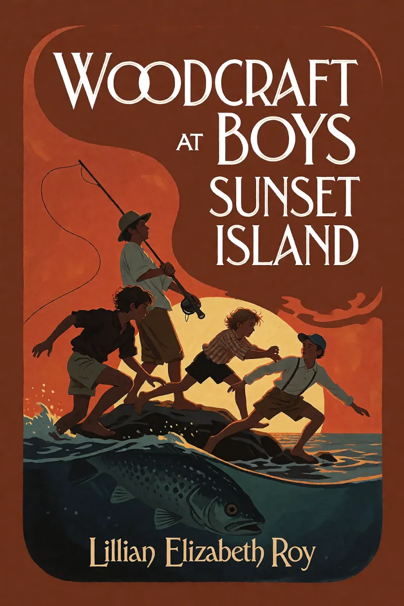 Cover of Woodcraft Boys at Sunset Island by Lillian Elizabeth Roy