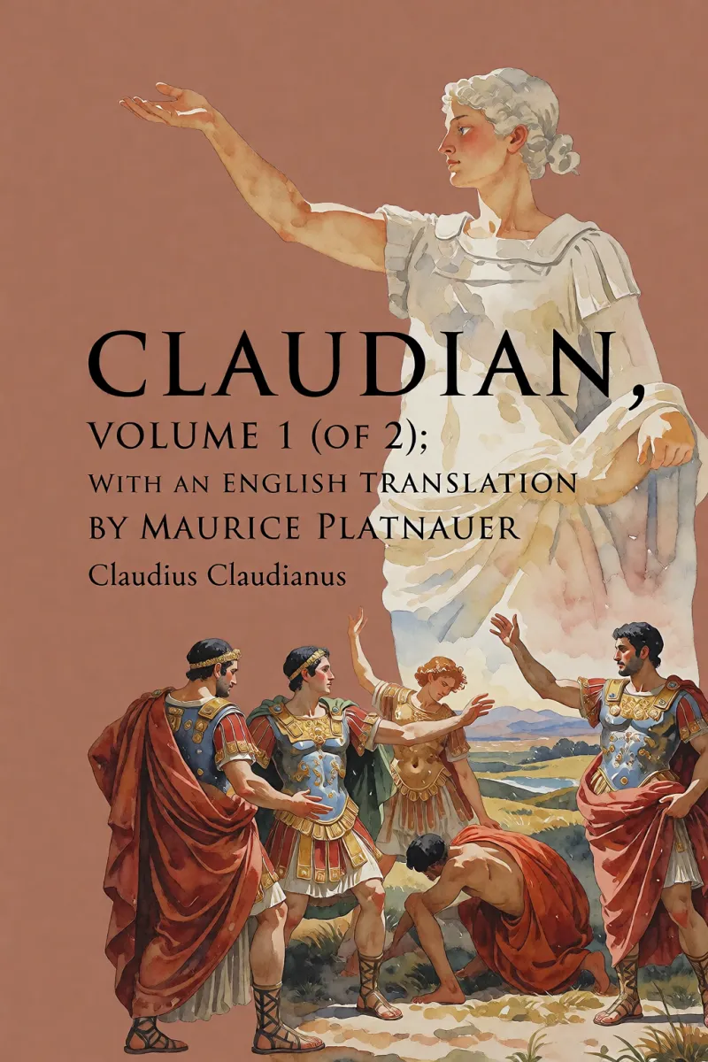 Cover of Claudian, volume 1 (of 2): With an English translation by Maurice Platnauer by Claudius Claudianus