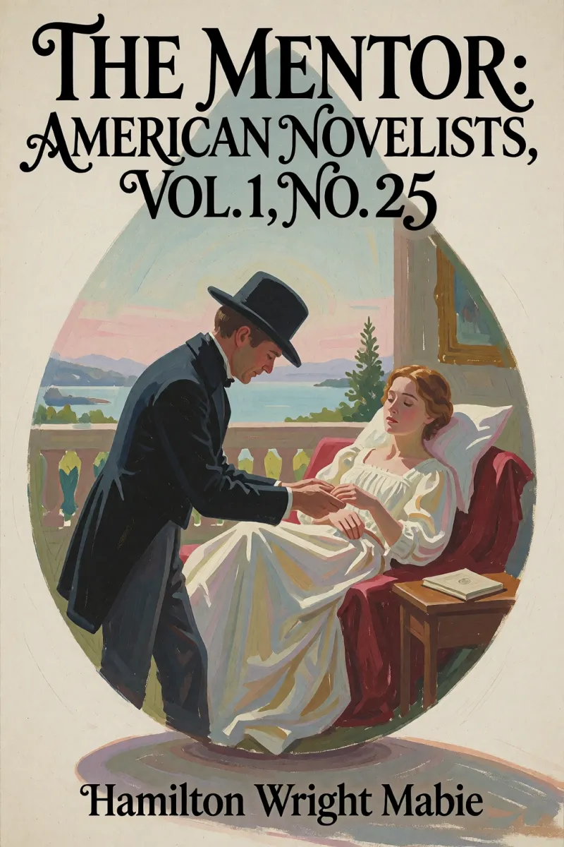 Cover of The Mentor: American Novelists, Vol. 1, No. 25 by Hamilton Wright Mabie