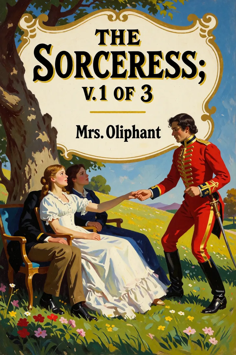 Cover of The Sorceress; v. 1 of 3 by Mrs. Oliphant