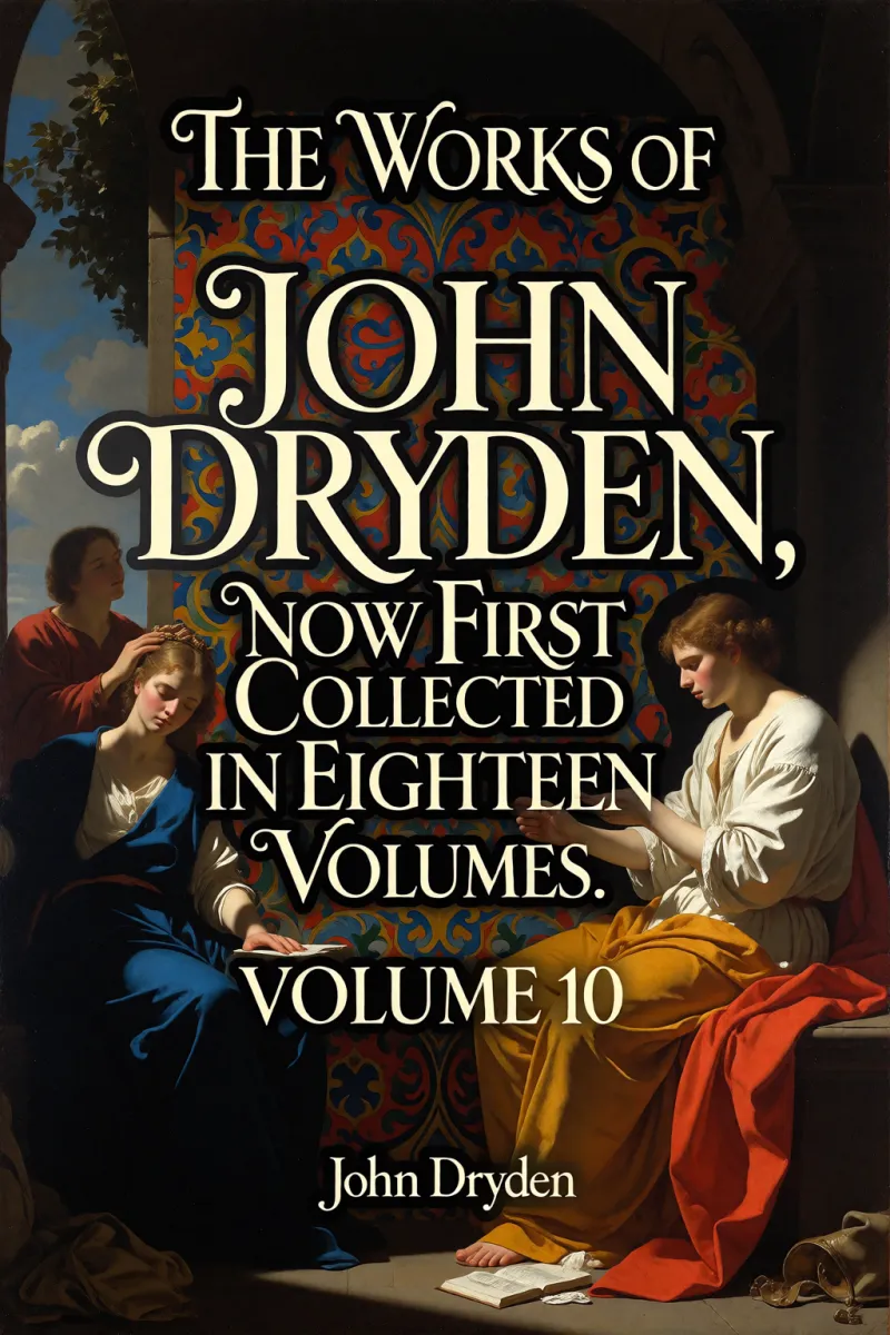 Cover of The works of John Dryden, now first collected in eighteen volumes. Volume 10 by John Dryden
